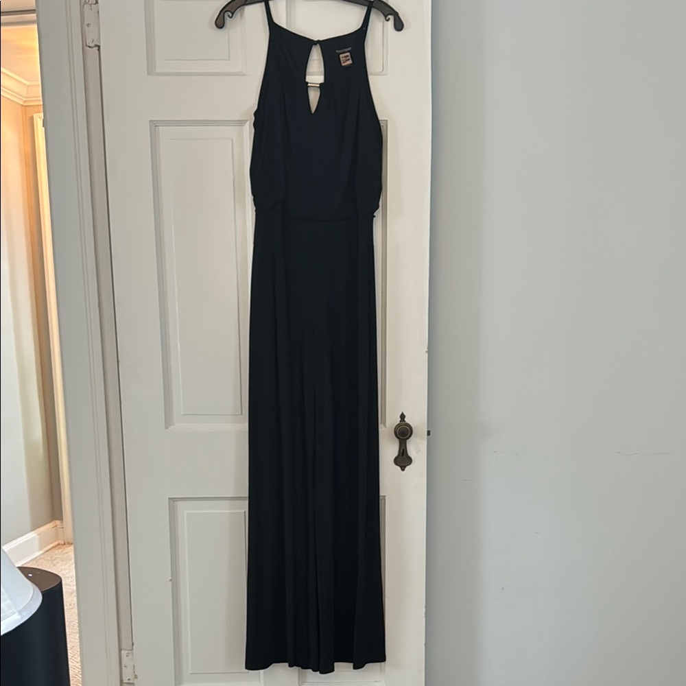 Elegant Black Sleeveless Jumpsuit